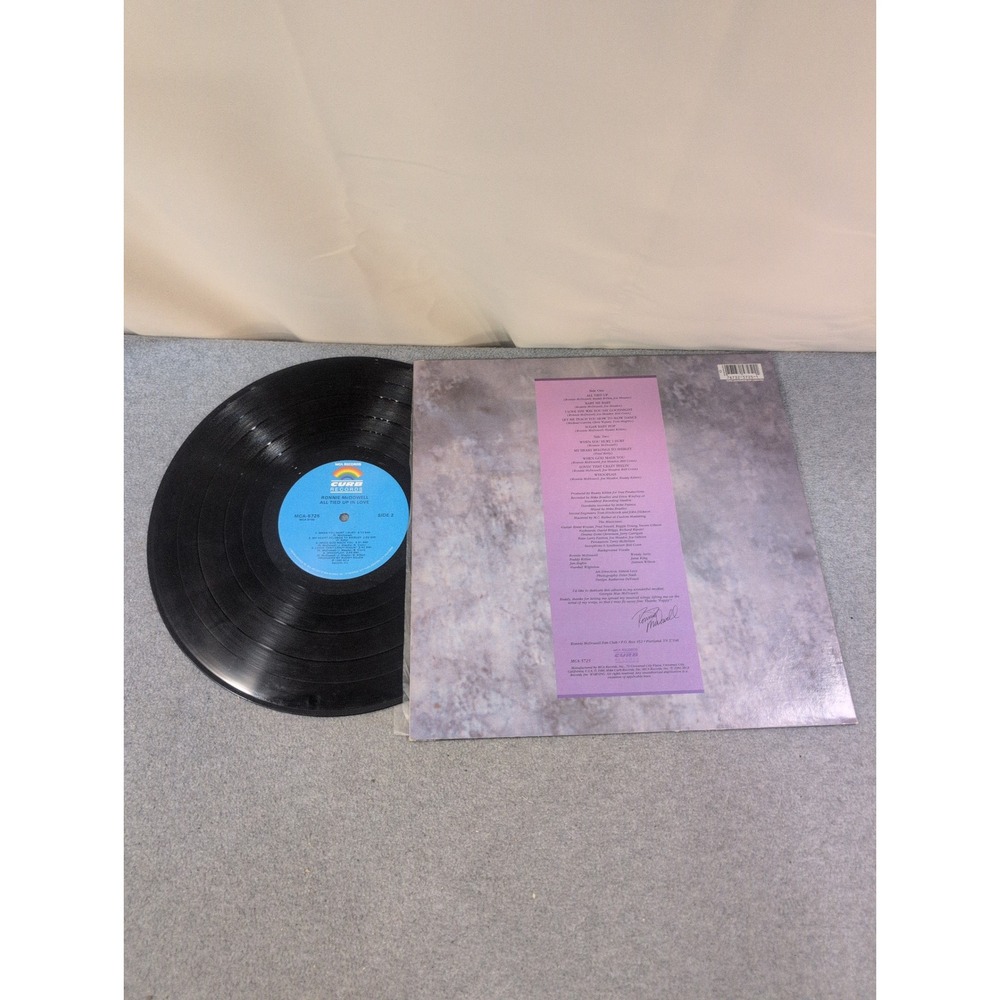 Ronnie McDowell All Tied Up In Love Vinyl LP Curb MCA Records 1986 MCA-5725 - Picture 2 of 2